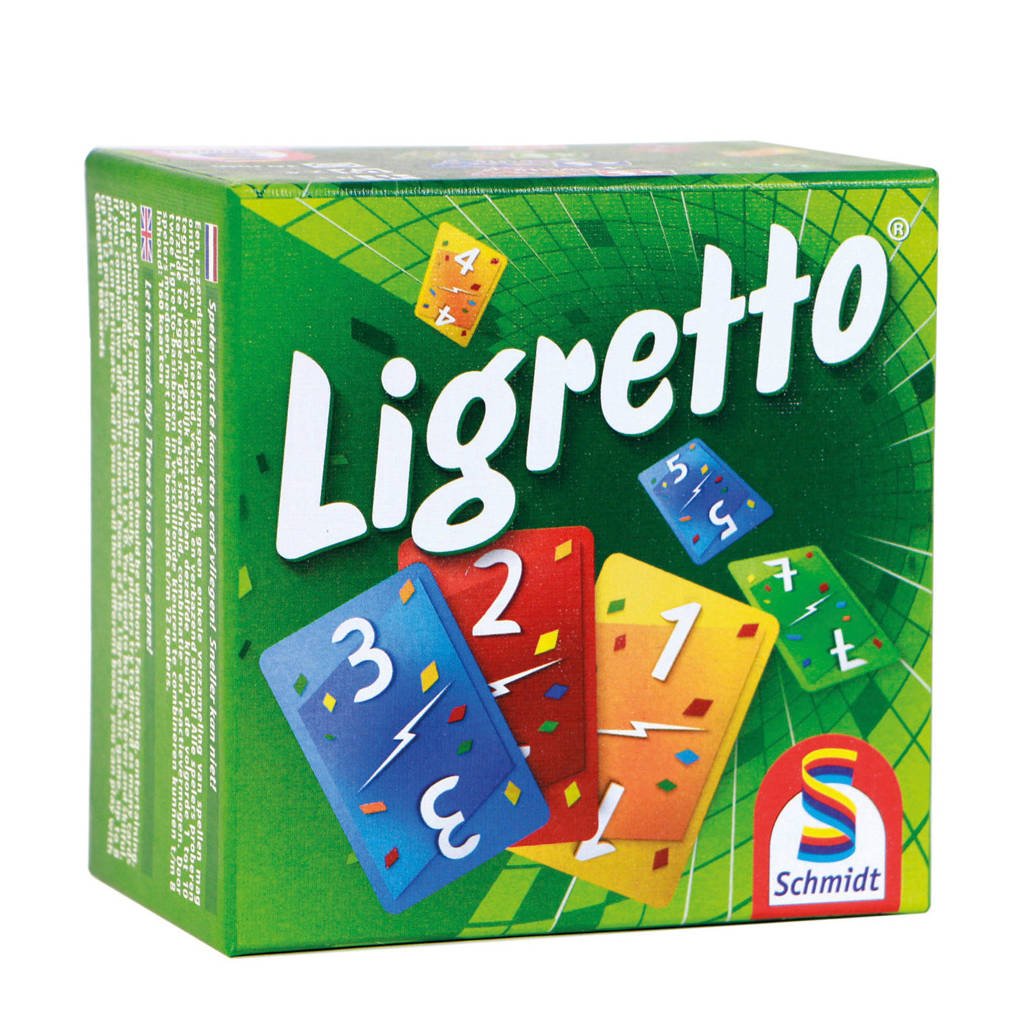 999 Games Ligretto groen kaartspel