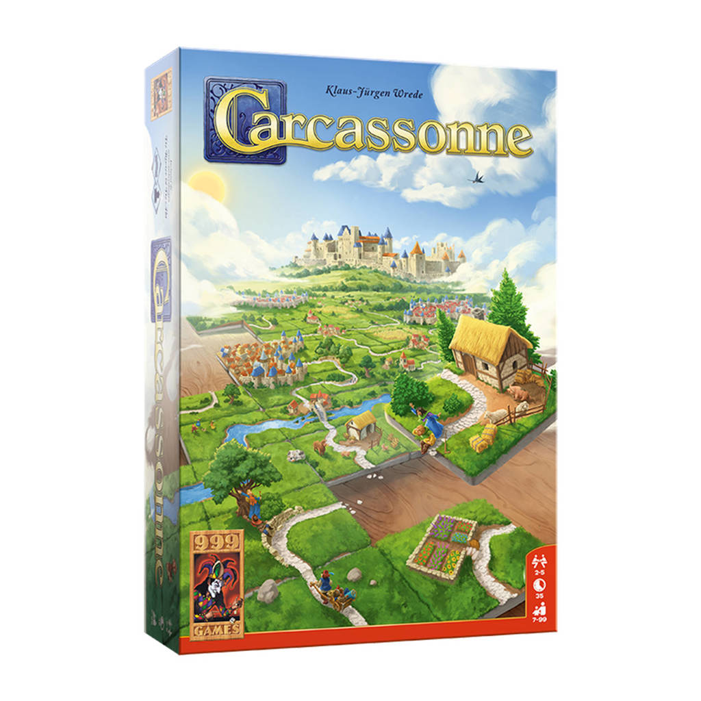 de begeleiding kool hoed 999 Games Carcassonne bordspel | wehkamp