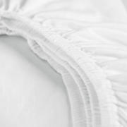 thumbnail: Cinderella jersey hoeslaken - wit (25 cm hoog)