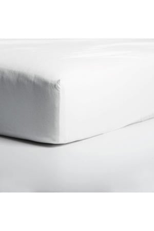 jersey hoeslaken - wit (25 cm hoog)