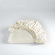thumbnail: Cinderella jersey hoeslaken - ivoor (25 cm hoog)