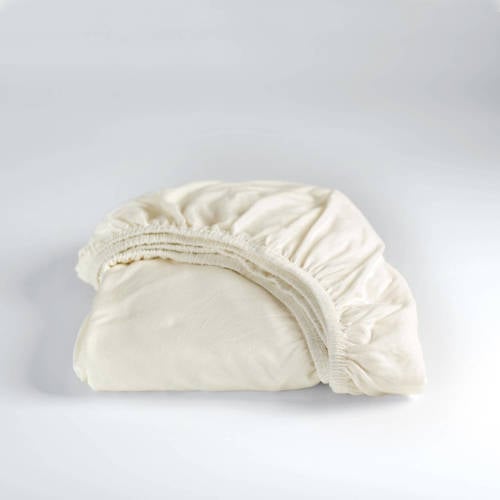 Wehkamp Cinderella jersey hoeslaken - ivoor (25 cm hoog) aanbieding