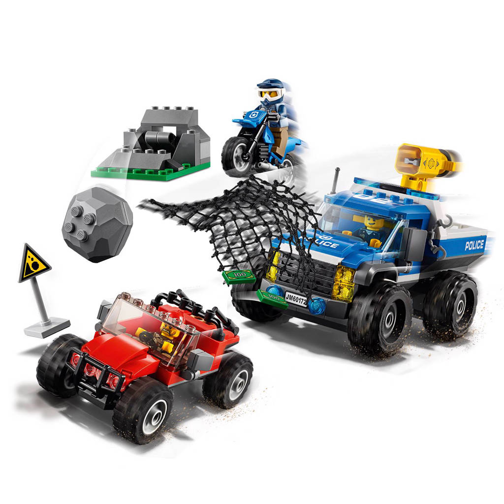 LEGO City modderwegachtervolging 60172 | wehkamp