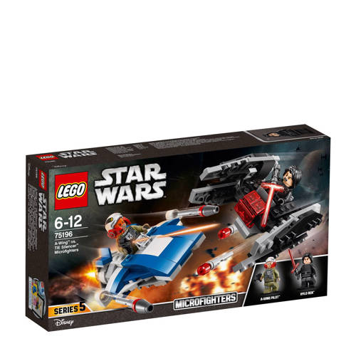 Lego Star Wars A Wing Vs Tie Silencer Microfighters 75196 lego kopen in de aanbieding