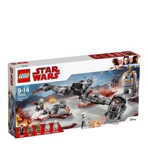 Lego Star Wars Verdediging Van Crait 75202 lego kopen in de aanbieding