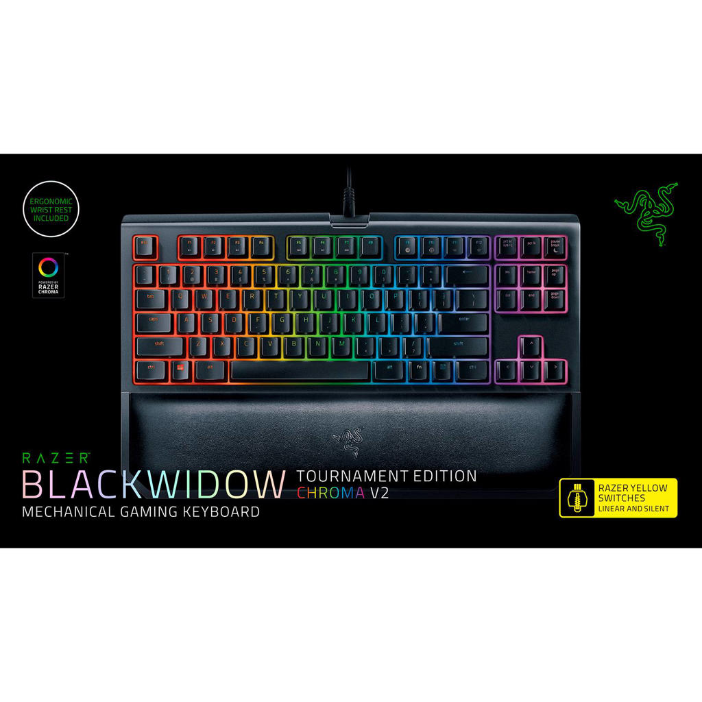 Razer BlackWidow Tournament Chroma V2 toetsenbord | wehkamp