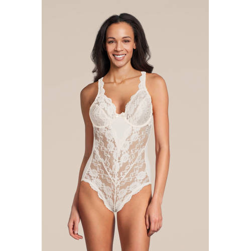 Sassa Mode corrigerende body Classic Lace ecru afbeelding