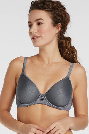 voorgevormde beugelbh grijs