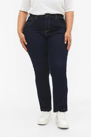 high waist slim fit jeans Nile dark denim