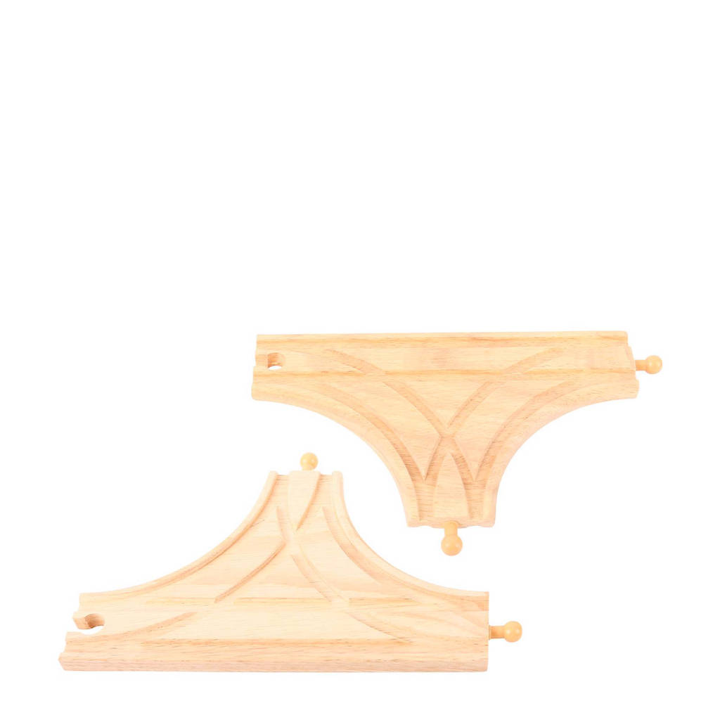 Big Jigs houten T splitsing rails