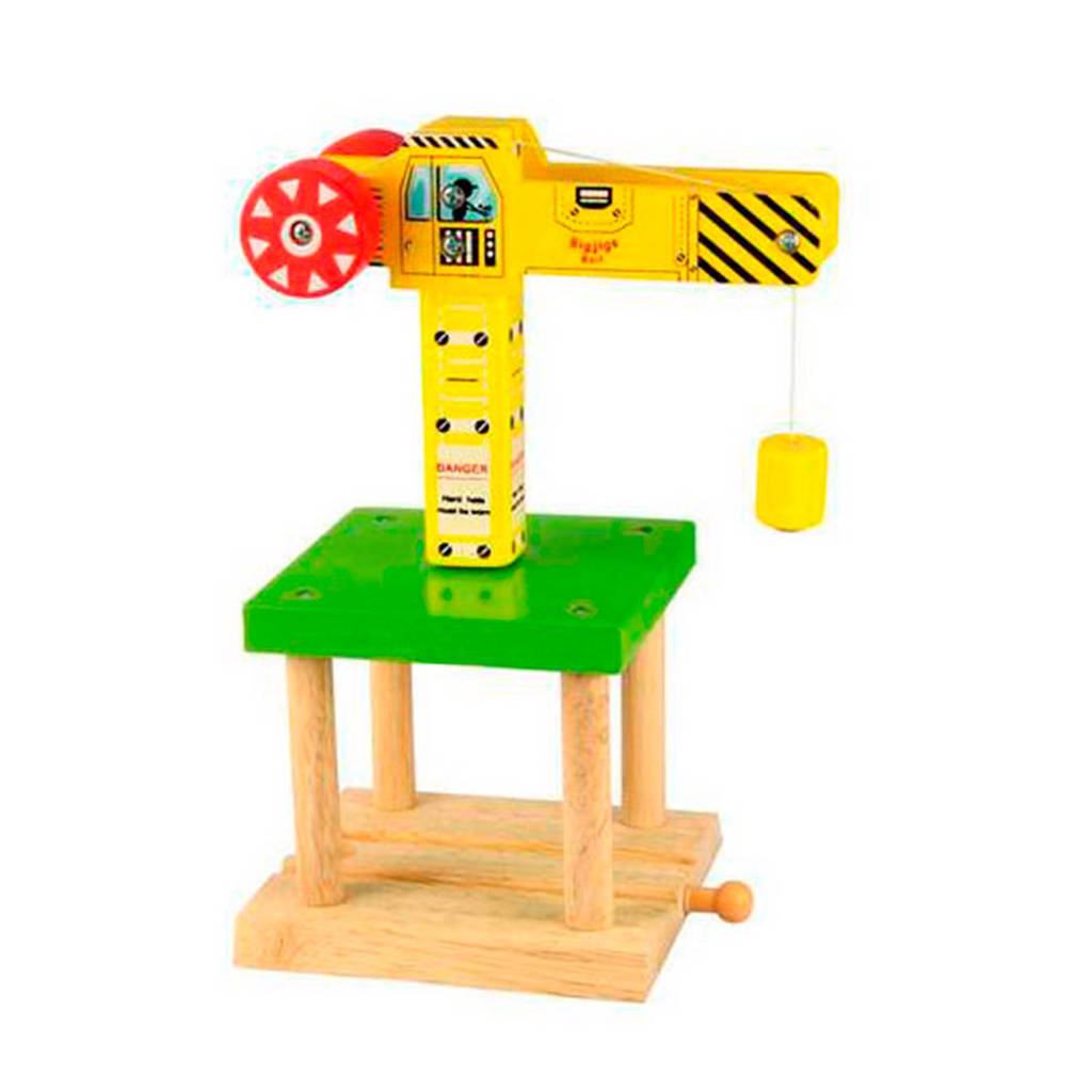 Big Jigs houten hijskraan