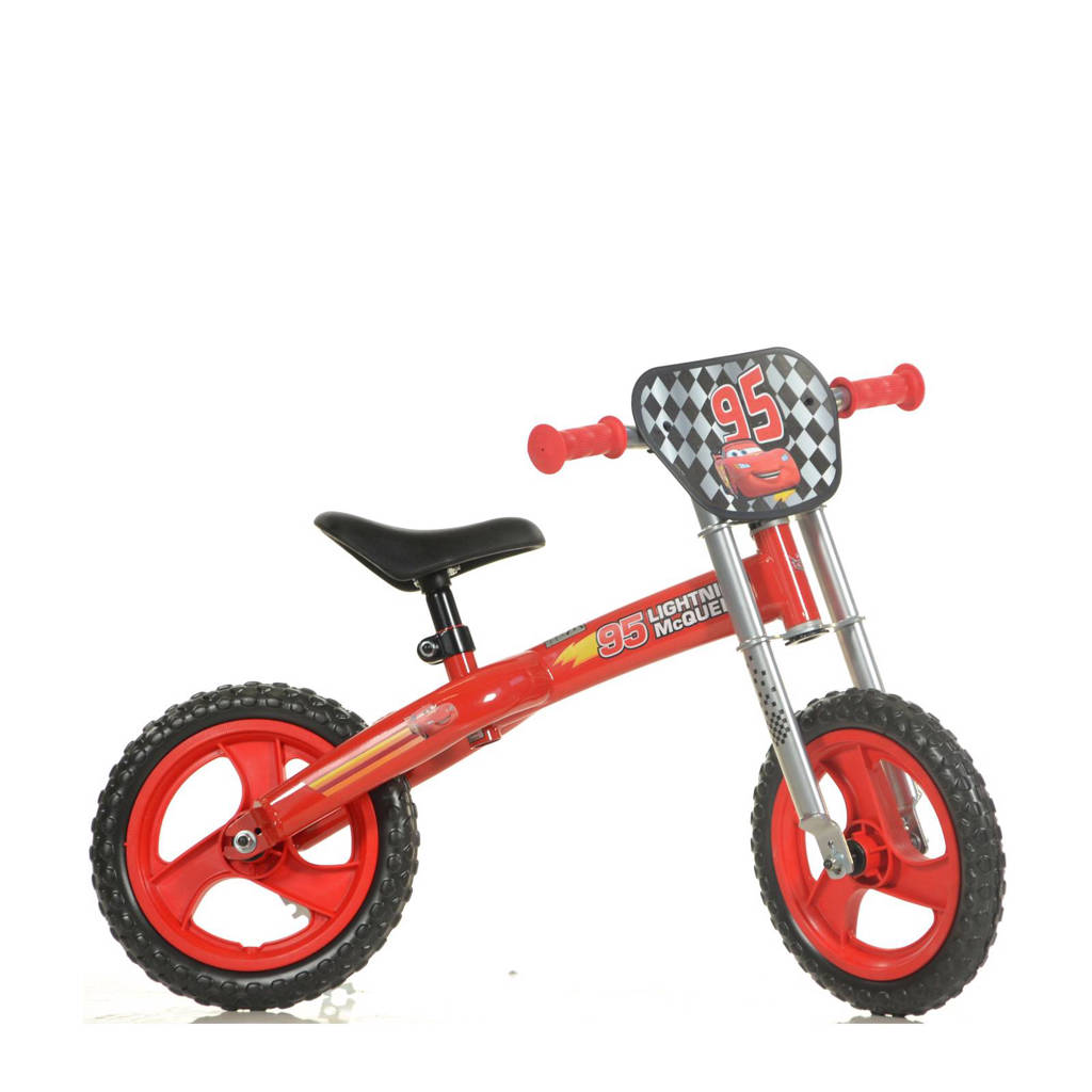 Dino Bikes loopfiets Cars, Rood
