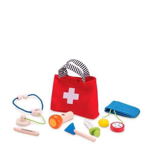 Wonderworld Houten Dokterset In Tas wonderworld kopen in de aanbieding