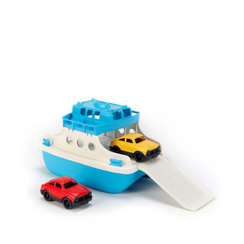 Green Toys Veerboot Met Autos green toys kopen in de aanbieding