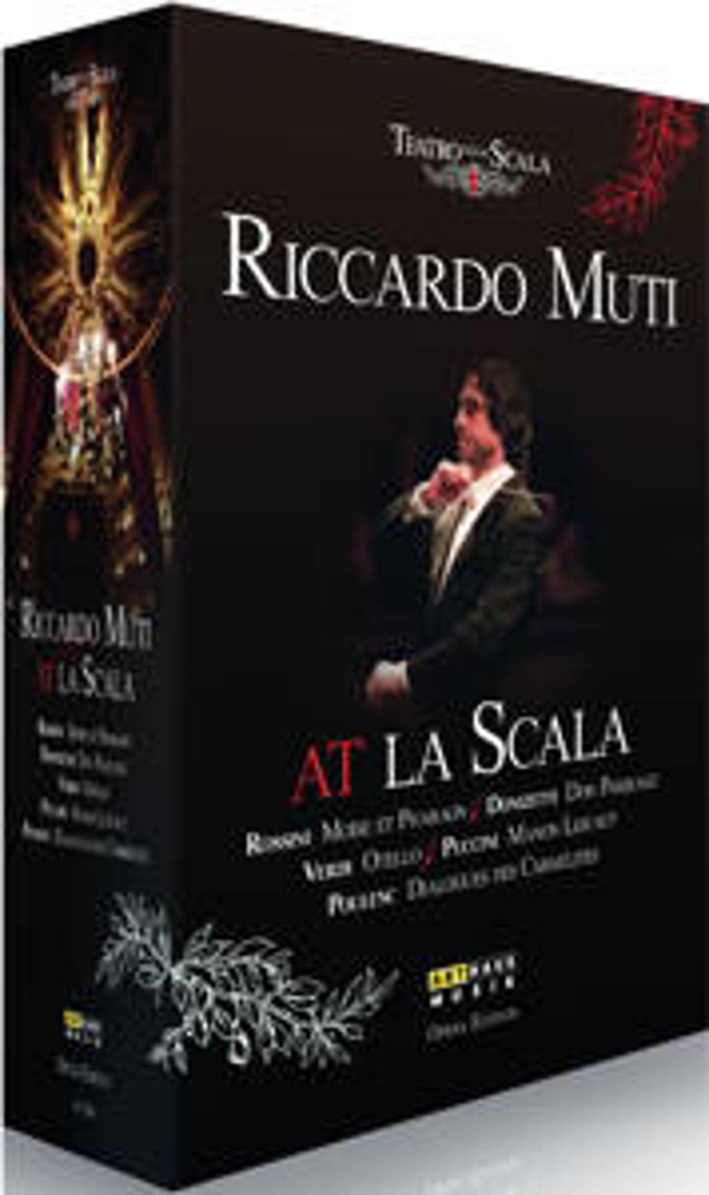 Joach Friedrich Gulda; Limpe Fuchs - Riccardo Muti At La Scala 5 Opera's (DVD)