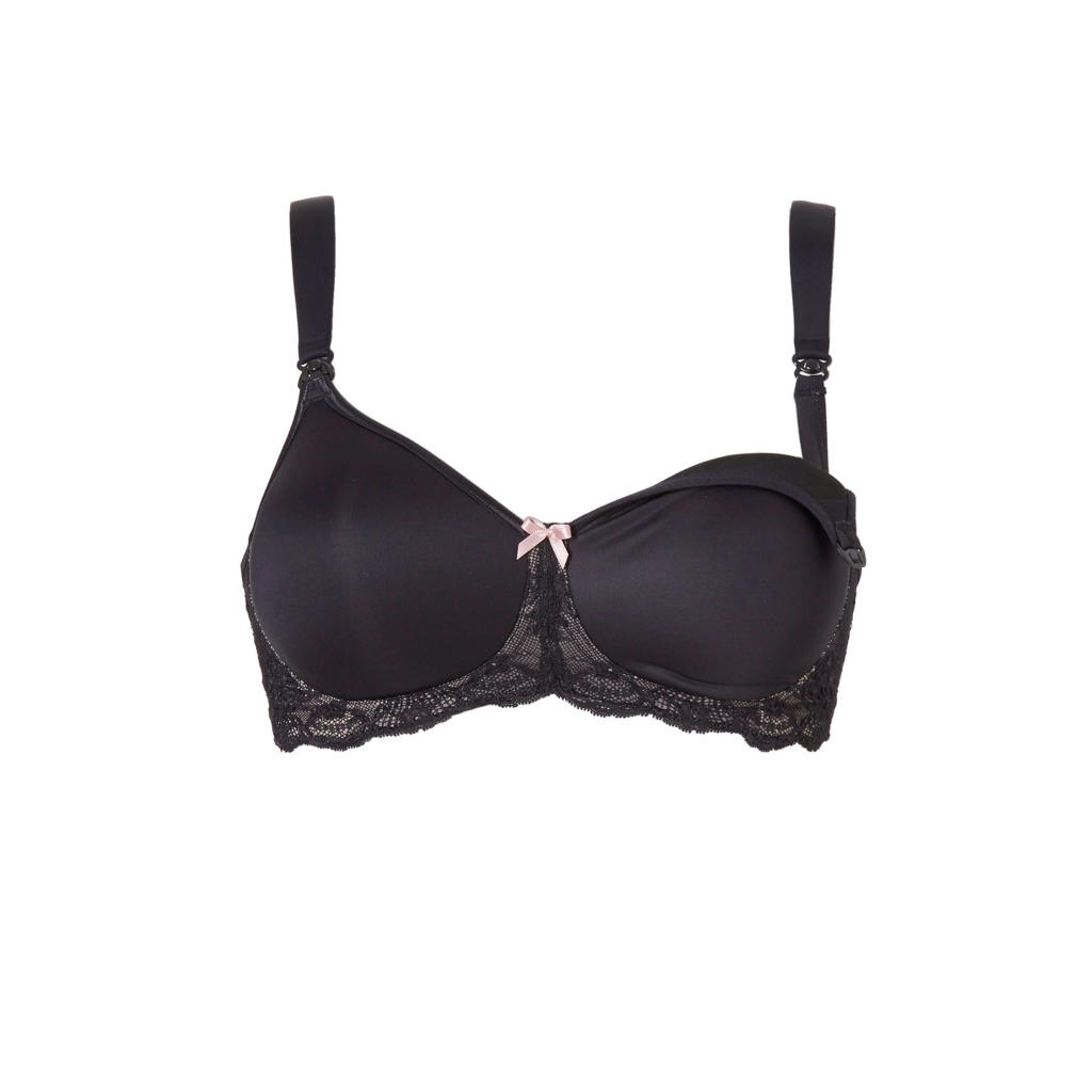 Anita Maternity voedingsbh Miss Lovely zonder beugel zwart