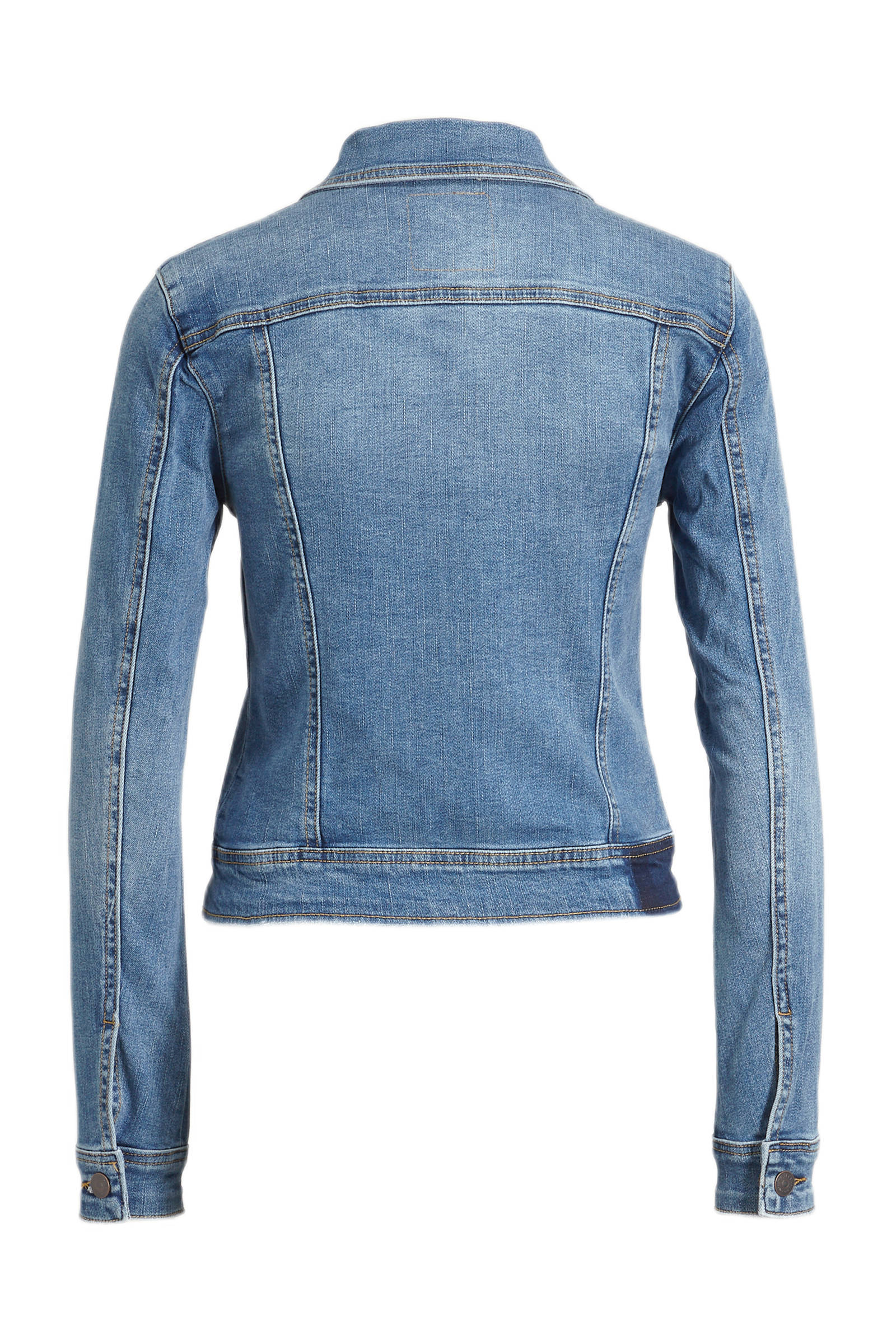 spijkerjasje dames blauw getailleerd spijkerjasje dames blauw getailleerd