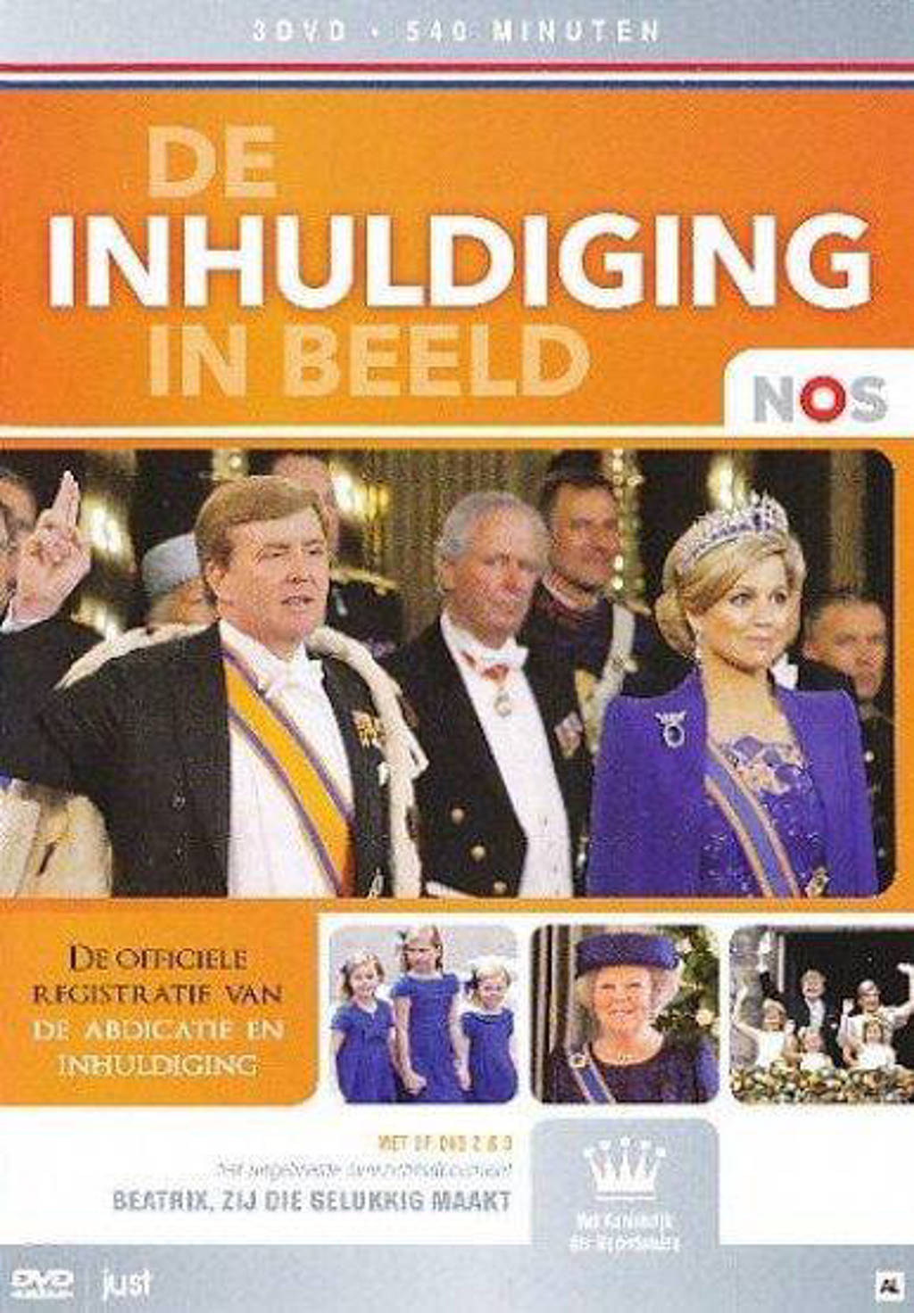 De inhuldiging in beeld (DVD)