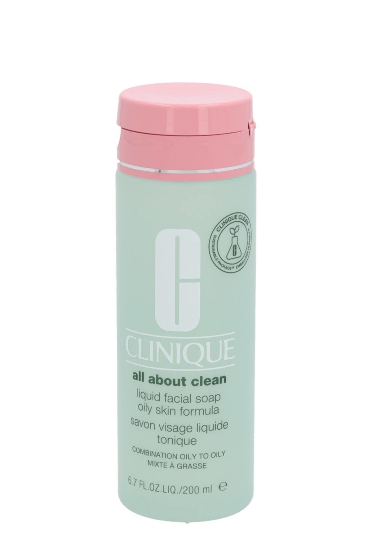 Verstrikking Gelukkig Dag Clinique Liquid Facial Soap Oily skin reinigingszeep stap 1 - 200 ml |  wehkamp