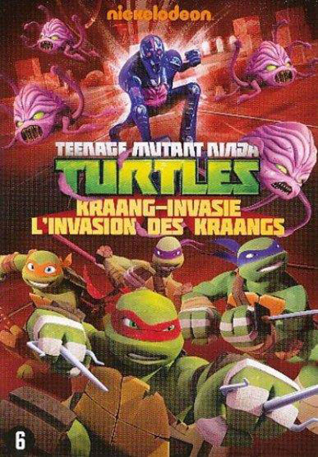 Teenage mutant ninja turtles - Kraang invasion (DVD)