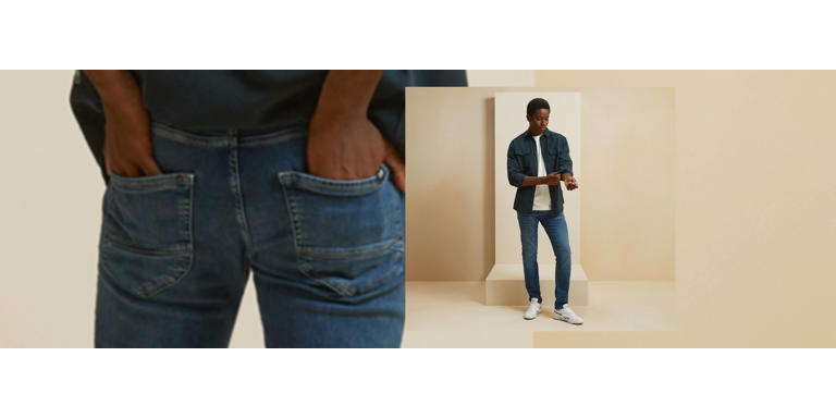 Spijkerblouse heren wehkamp outlet