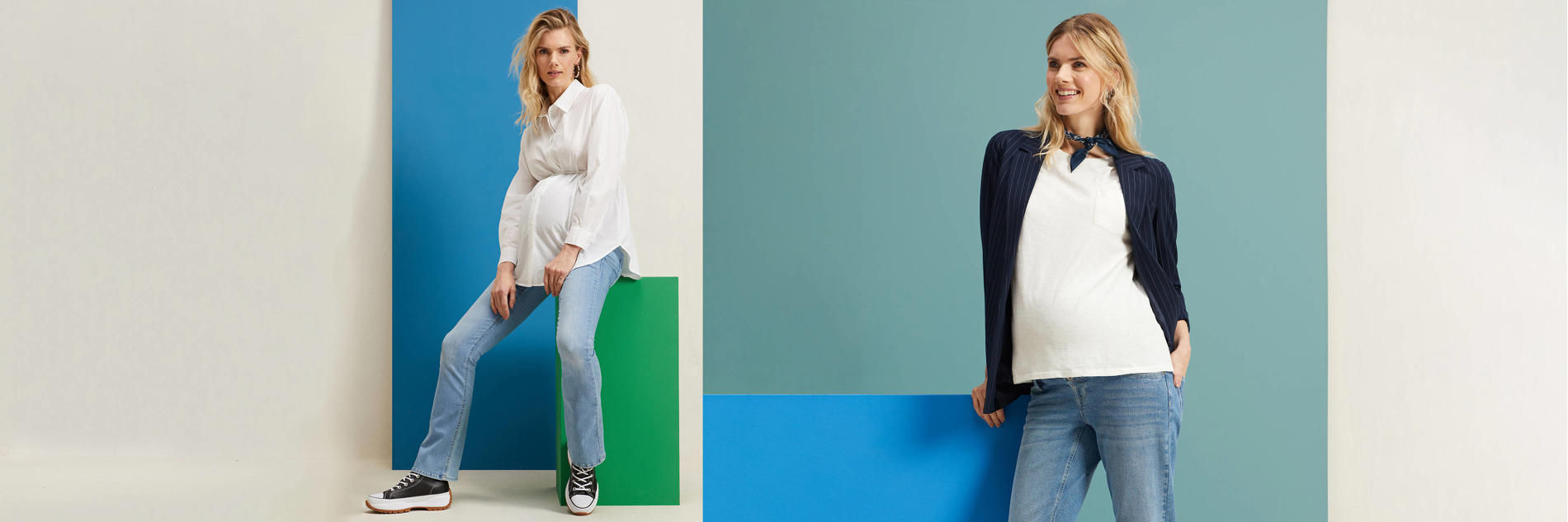 Top Teaser Lite - Inspiratie - 16 - SS23 - Je eerste zwangerschaps jeans kopen: waar let je op?
