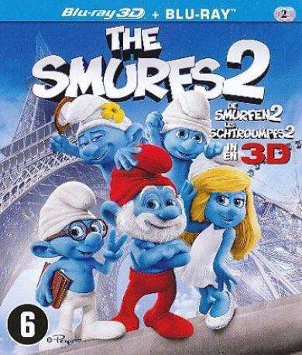 De smurfen 2 (2D + 3D) (Blu-ray)