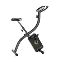 Tunturi Cardio Fit B20 X-Bike opvouwbare hometrainer, antraciet, zwart, groen