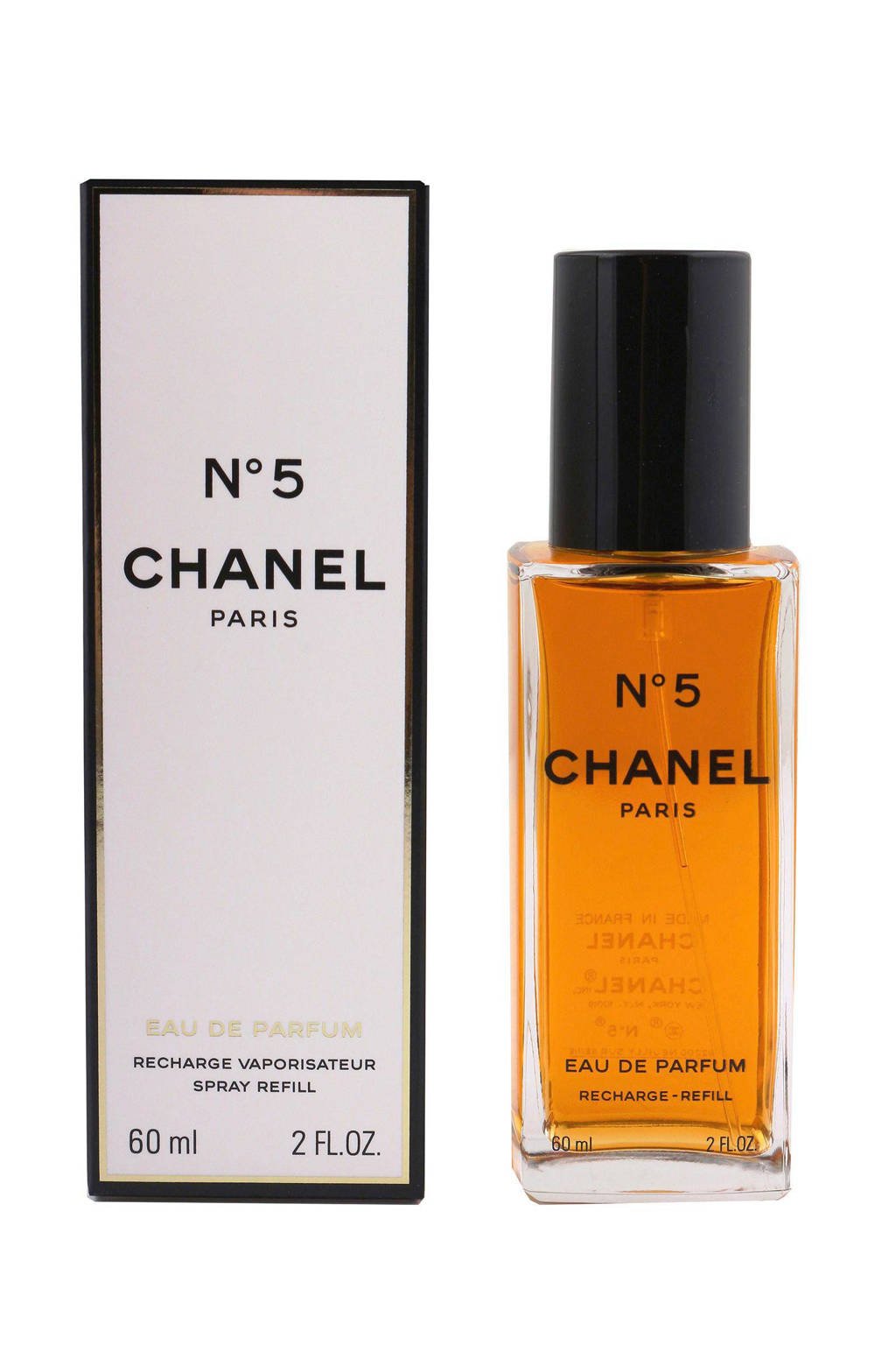 Interactie steeg Licht Chanel No. 5 eau de parfum navulling - 60 ml | wehkamp