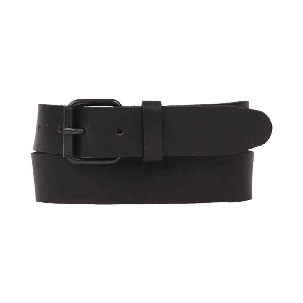Petrol Industries leren riem, Zwart
