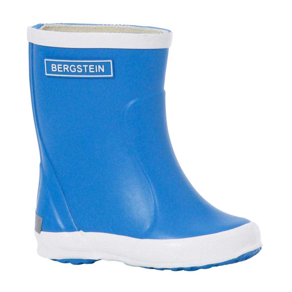 Blauwe jongens en meisjes Bergstein regenlaarzen van rubber/voering: stof/voetbed: stof