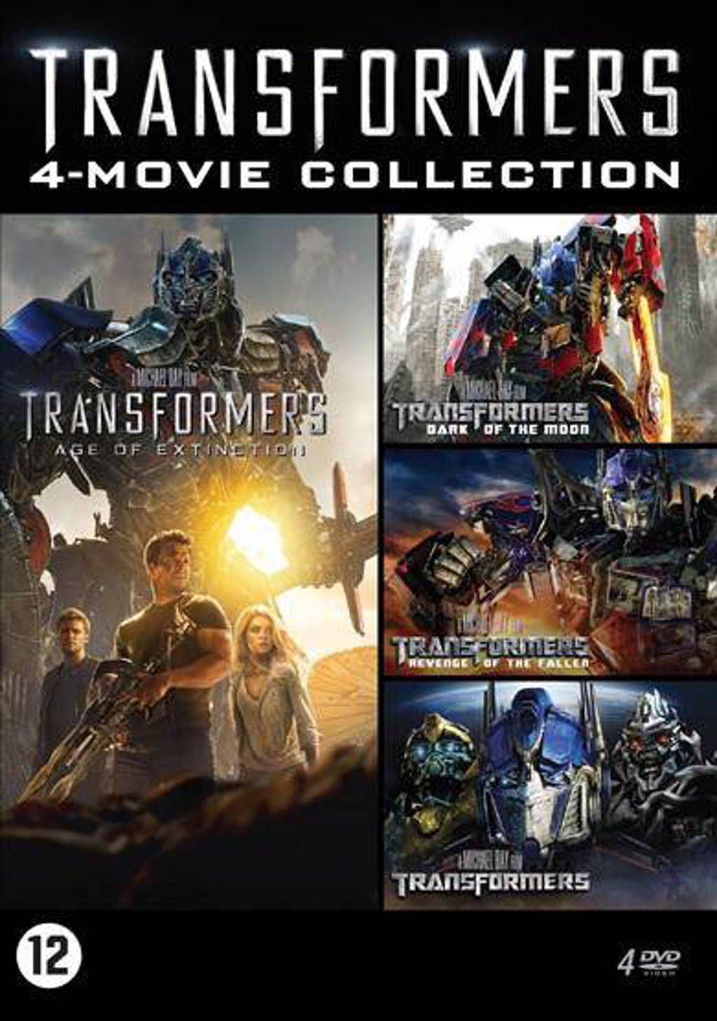 Transformers - 4 movie collection (DVD)