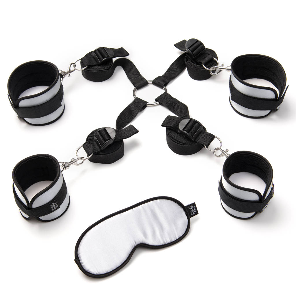 Fifty Shades of Grey Hard Limits bed bondage kit