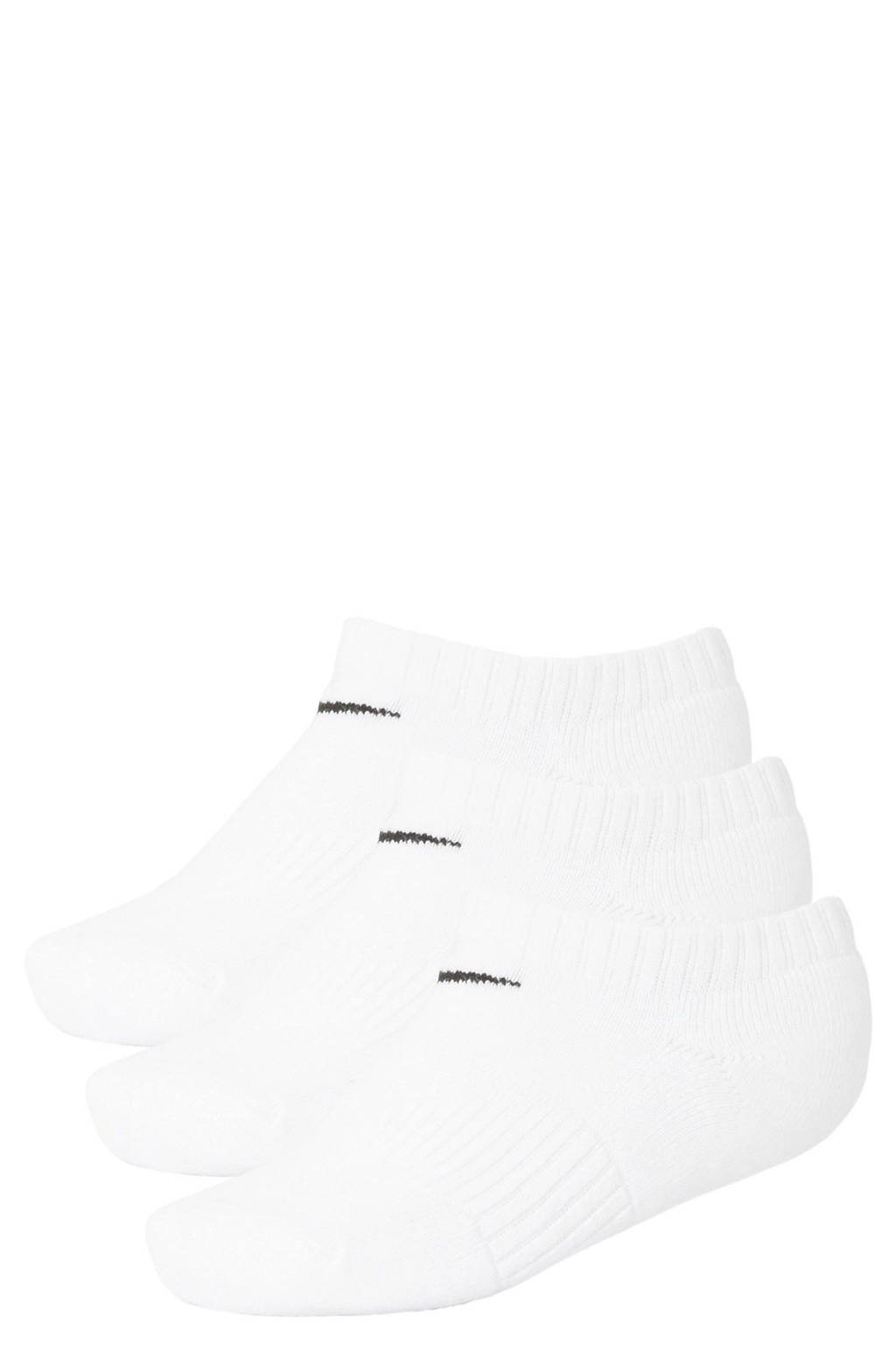 Nike sportsokken - set van 3 wit, Wit