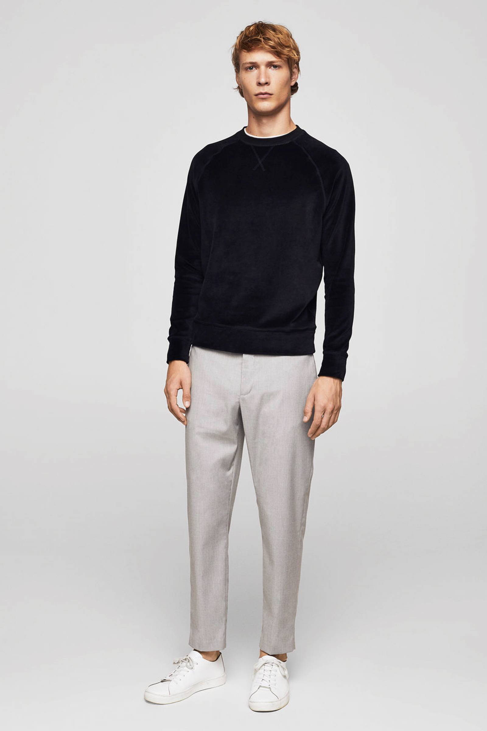 Mango Man fluwelen sweater | wehkamp Mango Man fluwelen sweater | wehkamp