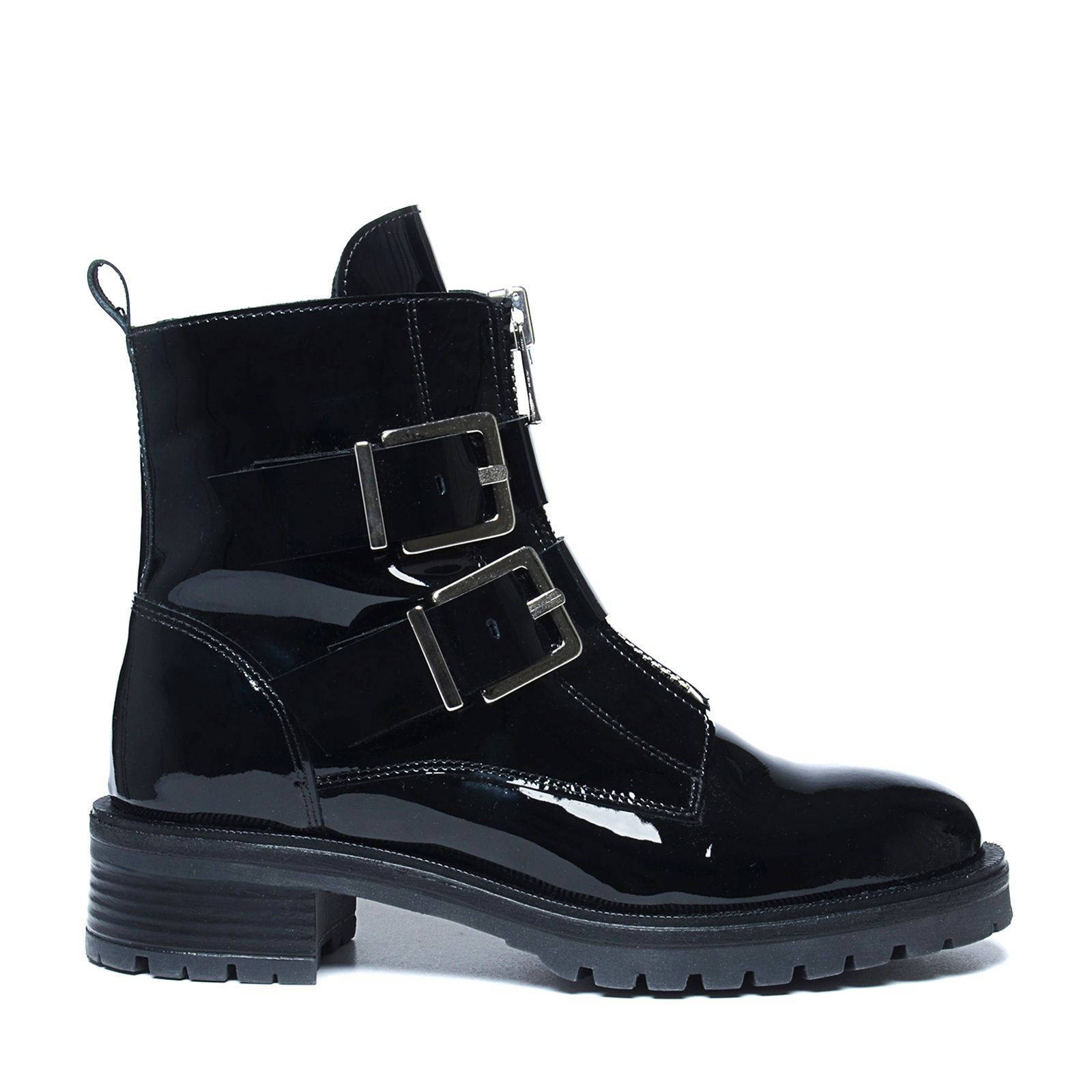 Camel leren chelsea boots met detail - Damesschoenen – SACHA