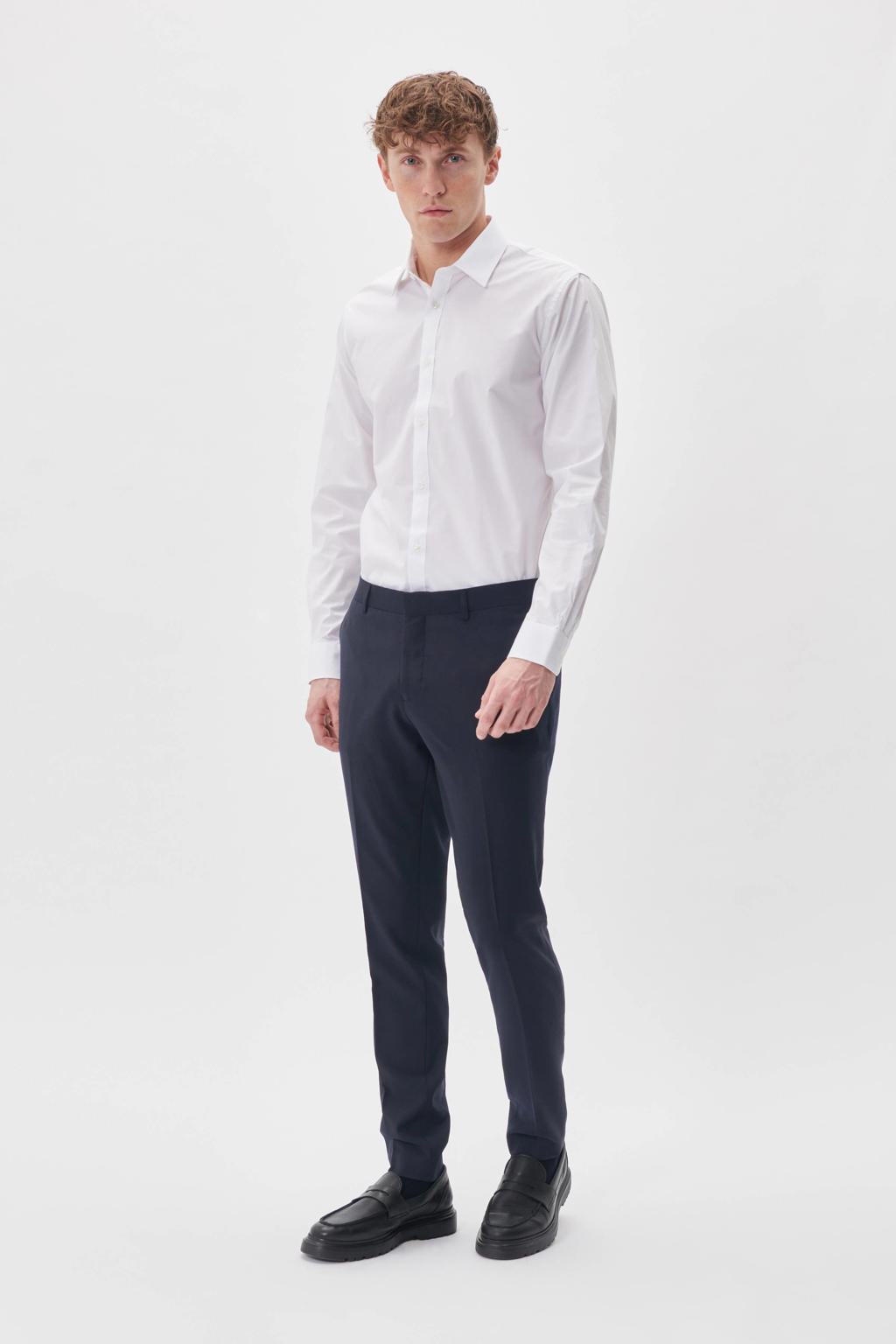 Matinique slim fit overhemd wit