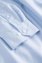 thumbnail: Matinique slim fit overhemd blauw