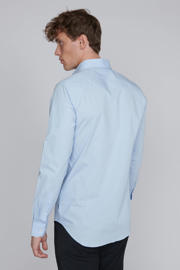 thumbnail: Matinique slim fit overhemd blauw