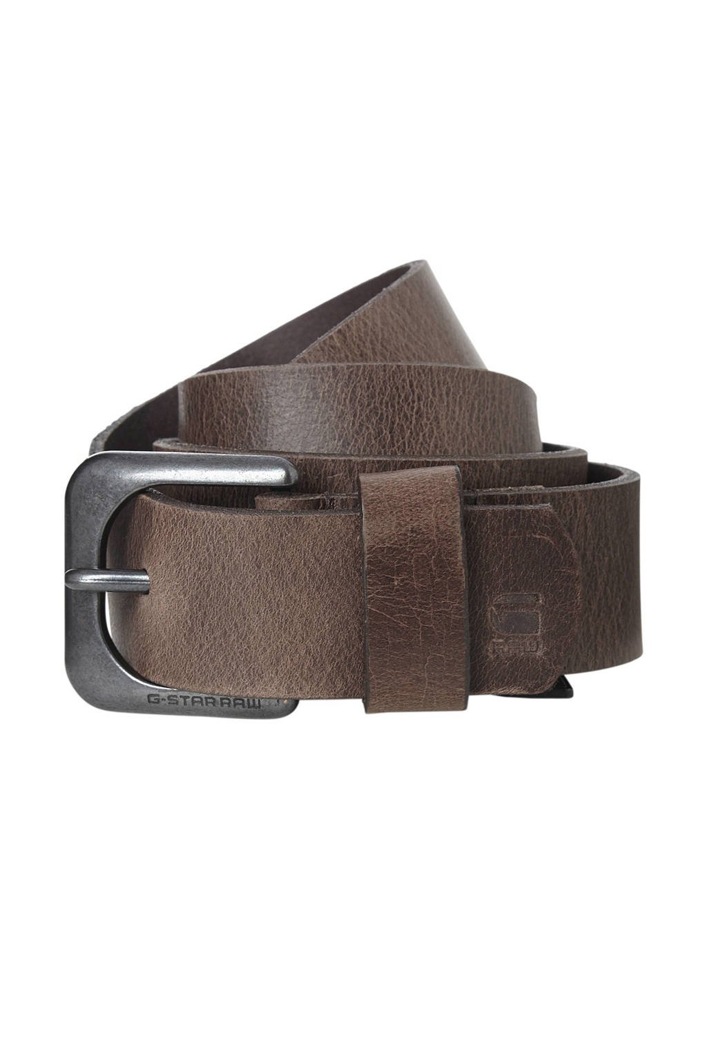 G-Star RAW leren riem, Donkerbruin
