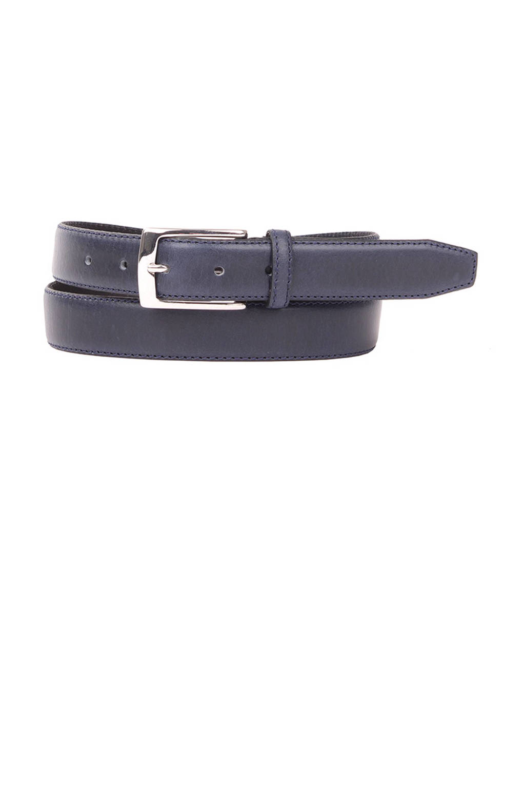 Legend leren riem donkerblauw, Donkerblauw