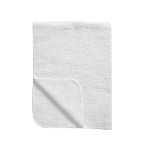 Meyco Uni wiegdeken 75x100 cm wit afbeelding