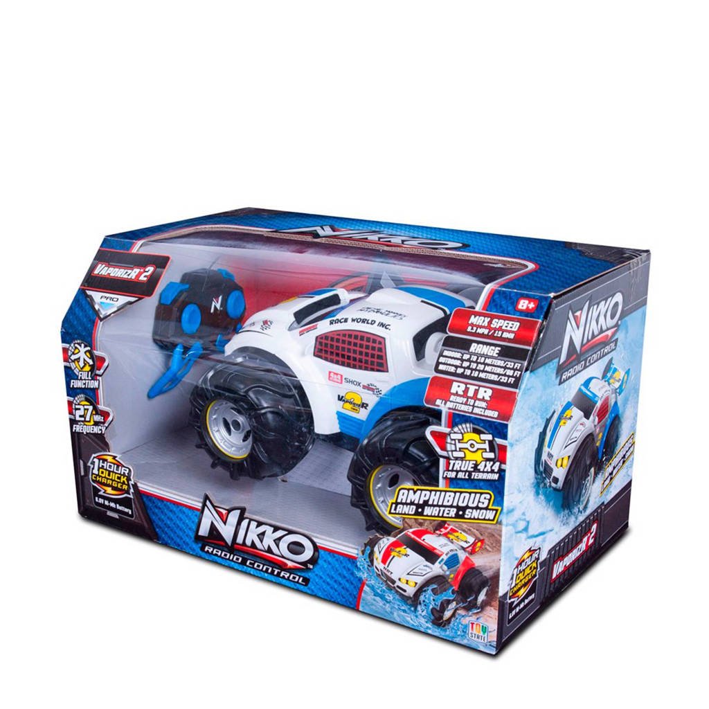 Kneden Nauwkeurig verkenner Nikko VaporizR 2 bestuurbare auto blauw 1:18 | wehkamp