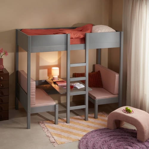 NOUS Kids hoogslaper met zitje Charlie (90x200 cm) afbeelding