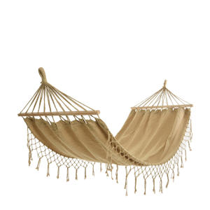 Wehkamp Garden Furniture hangmat zand beige aanbieding