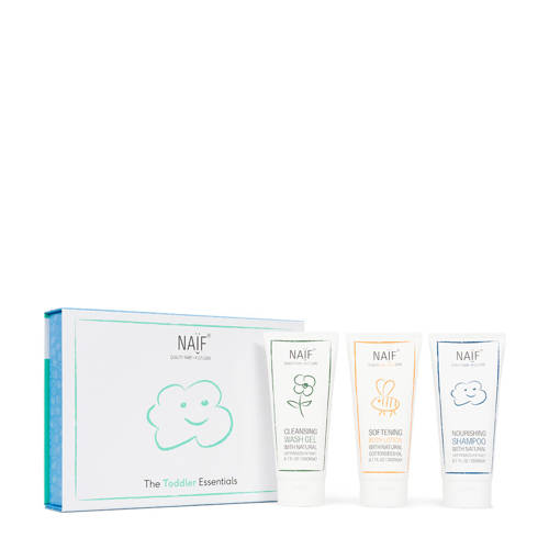 Naif Toddler Essentials Geschenkset 3 Delig naif kopen in de aanbieding Naif Toddler Essentials Geschenkset 3 Delig naif kopen in de aanbieding