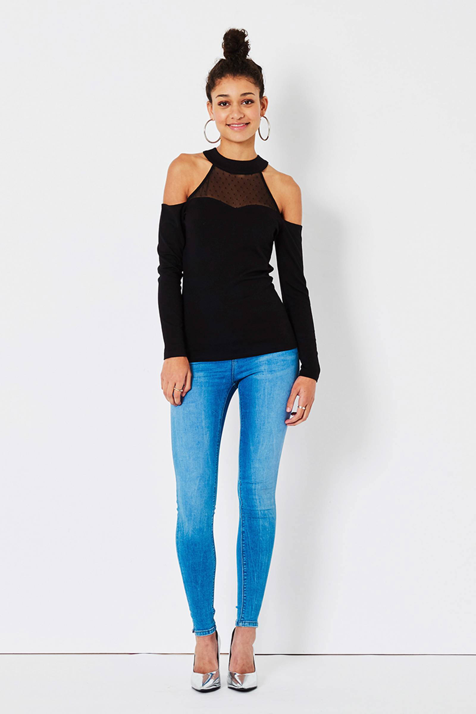 CoolCat open shoulder top | wehkamp CoolCat open shoulder trui | wehkamp