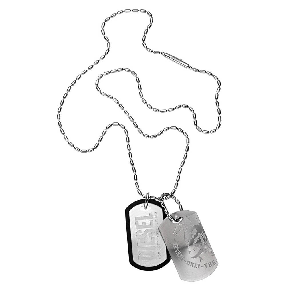 Diesel Double Dogtags Heren Collier DX0011040