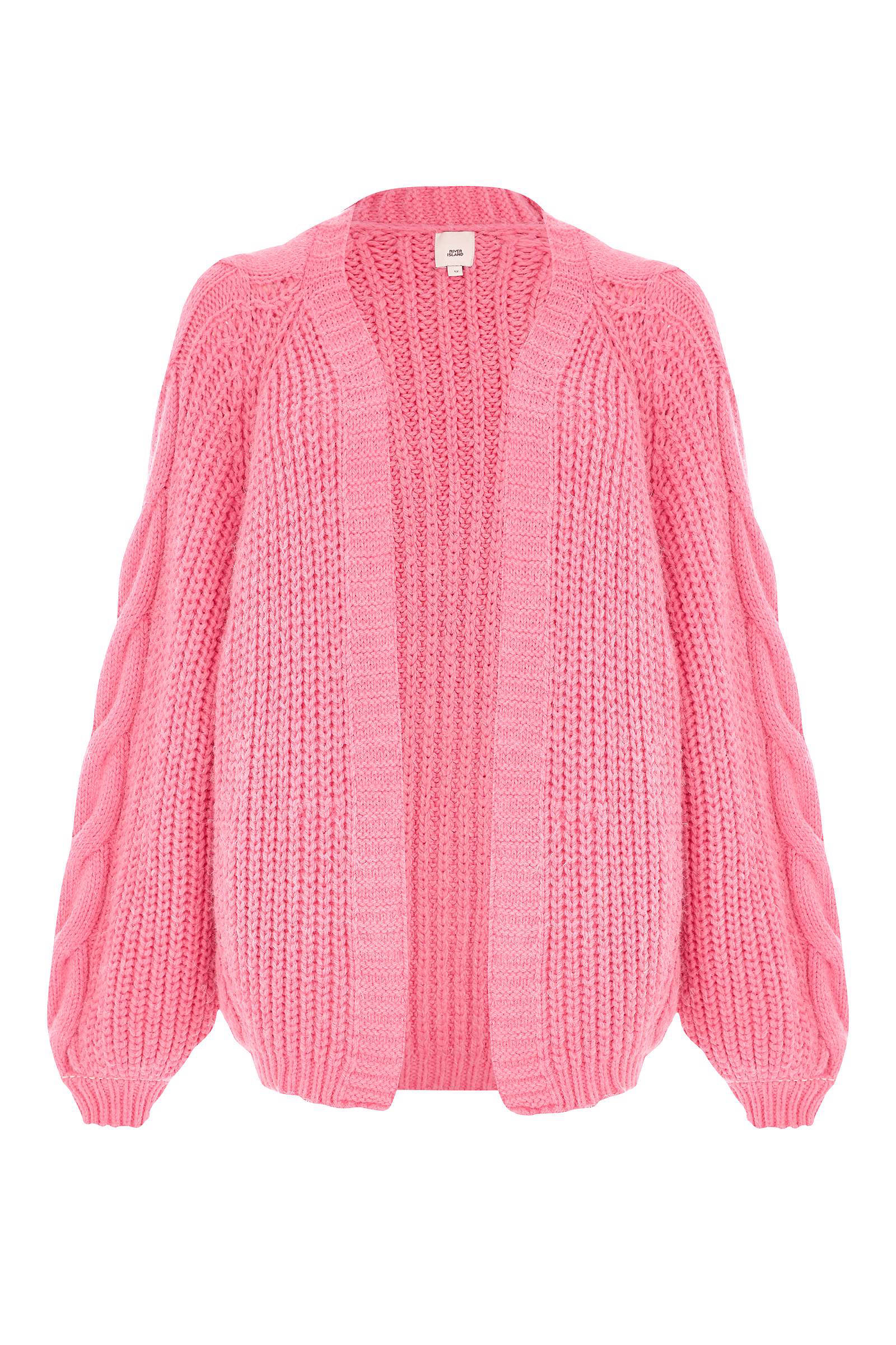 River Island oversized vest | wehkamp River Island trui met wijde mouwen | wehkamp