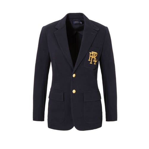 Polo Ralph Lauren Blazer Met Borduursel polo ralph lauren kopen in de aanbieding